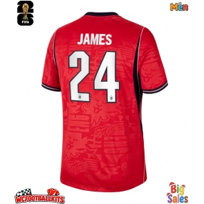England Reece James #24 Replica Away Stadium Shirt World Cup 2026 Short Sleeve